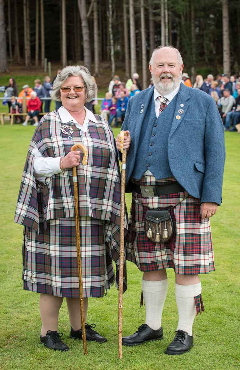 Neill and Elspeth Allan - Chieftains 2017