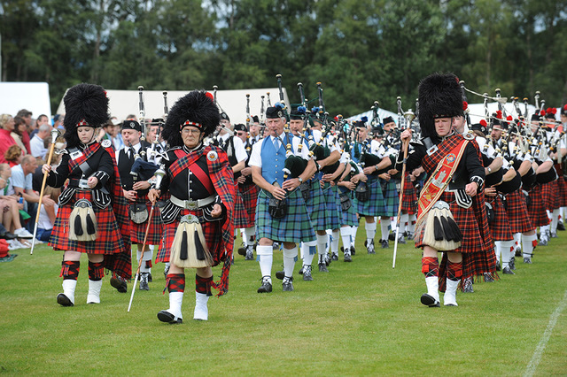 Massed Pipe Bands 2015